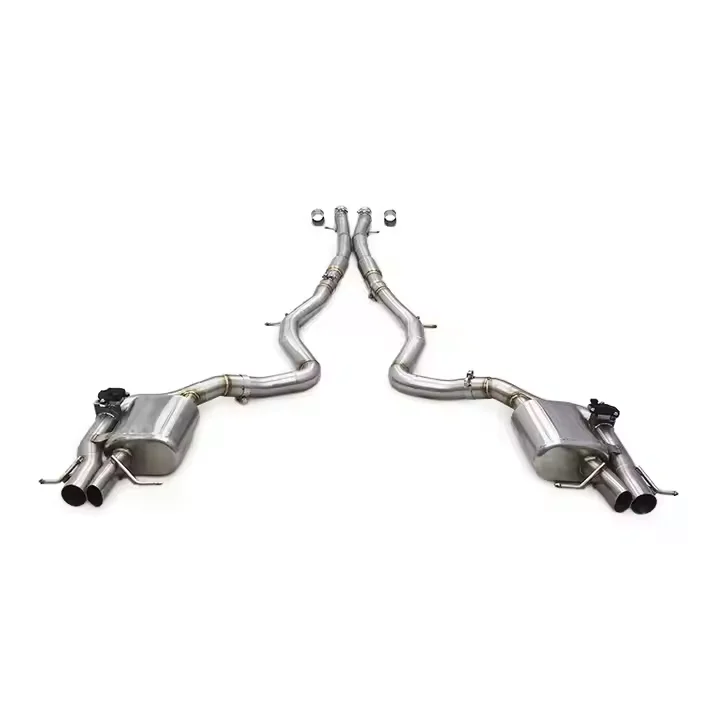Valvetronic Exhaust Pipes For Mercedes-Benz S63 AMG W222 5.5T 2014-2020 Catback Muffler Enhanced