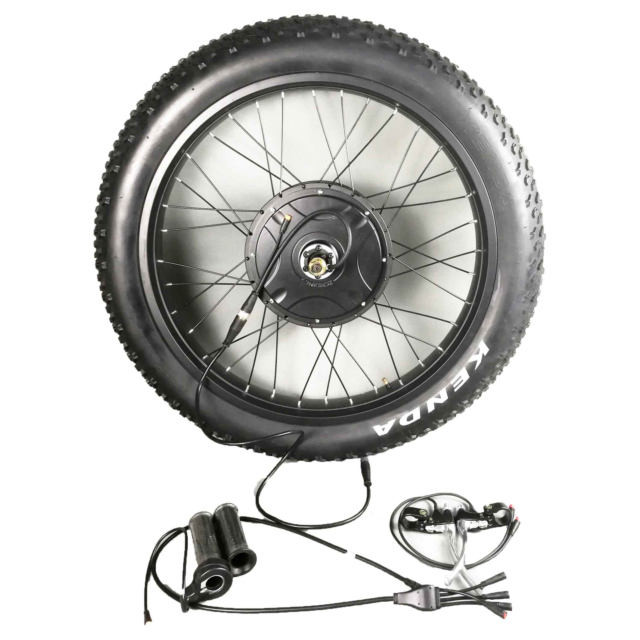 BBS02 48V 500W Mid Drive Motor Ebike Conversion Kit with Downtube Battery