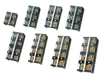 Двухрядная винтовая Клеммная колодка Серии TC, фиксированная Клеммная колодка высокого тока, соединитель проводов