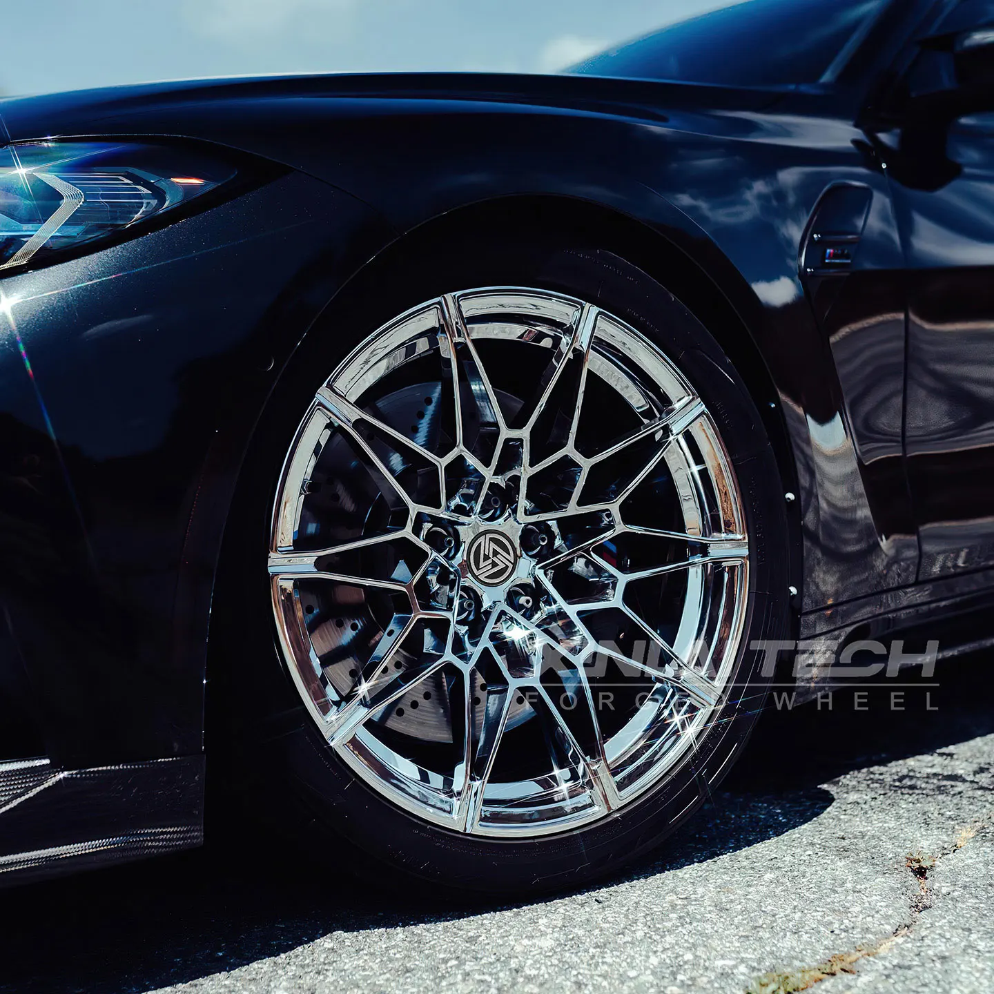 Custom Forged Mesh Alloy Wheels Deep Dish Polished Lip for BMW M Series Porsche Cayman Audi RS Audi S Models 5x112 5x114.3 5x120 - Image 4