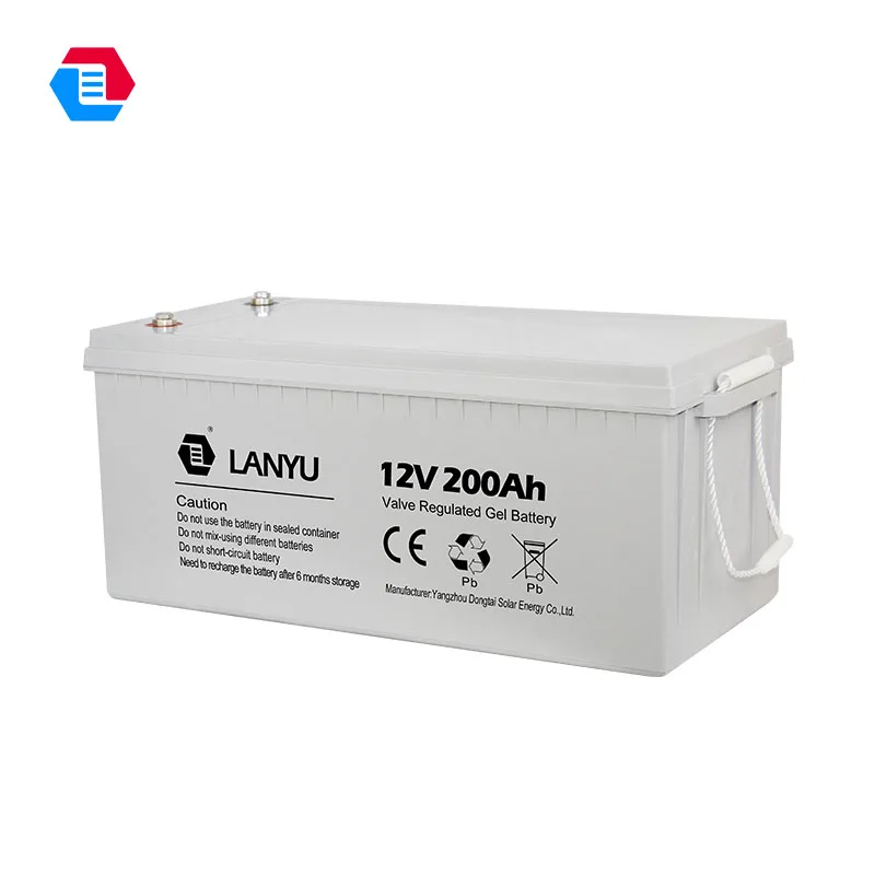
Батарея agm deep cycle для солнечной энергетической системы, 200 А час 