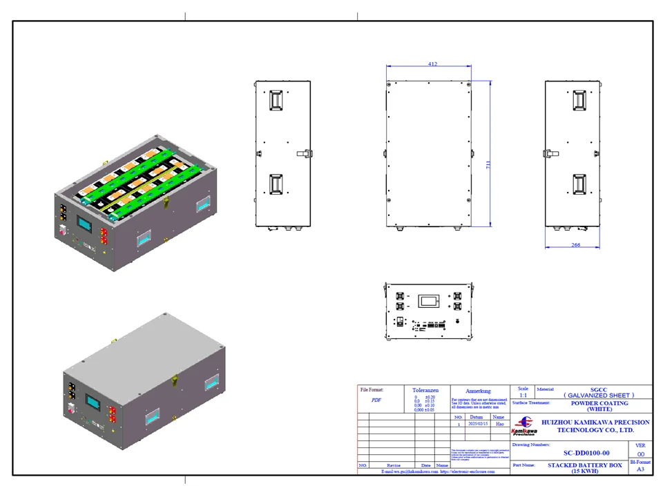 DIY Stackable Battery Box - Save 70% Space Efficiently