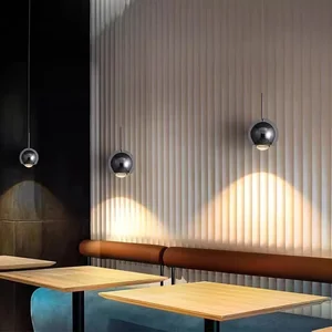 Nordic Modern LED Gold Globe Ball Pendant Lamp Indoor Decor Single Hanging Lamp with Adjustable Height Middle Size