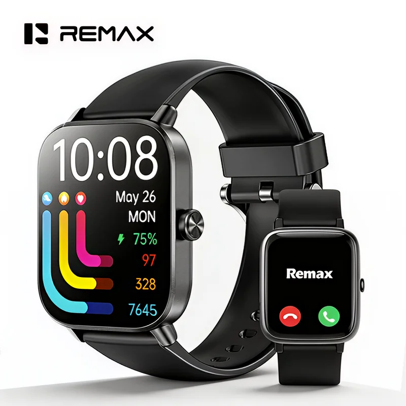 Remax Premium Health Smart Watch Fitness Smartwatch Mujer Hombre 2025 Phone Watch Smart Waterproof IP68 Relojes Smart Watch