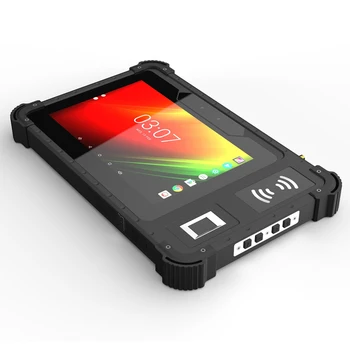 4G Networking NFC Tablet PC 8.0" IP65 waterproof Android 10.0 Eight quad Core GPS Rugged Tablets