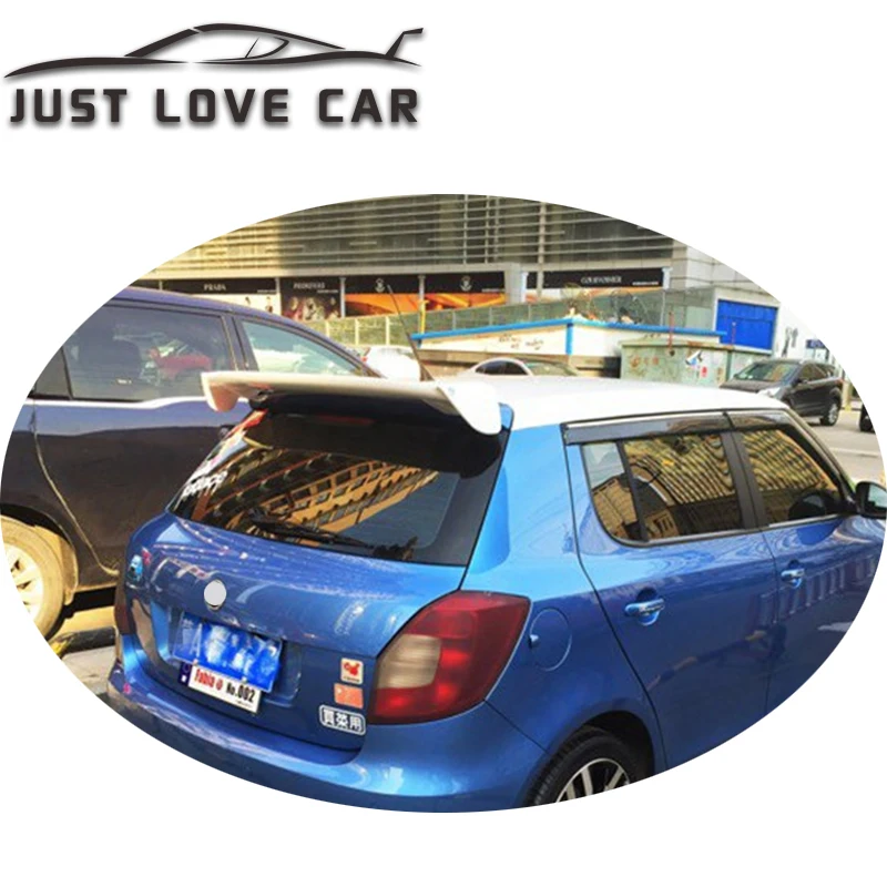 FOR SKODA FABIA HATCHBACK CAR ABS REAR ROOF SPOILER WING 2008-2016