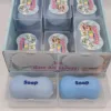 Crispy blue soap