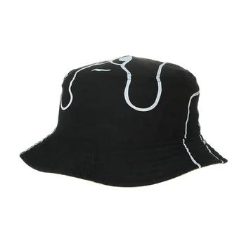 Cotton Bucket Hat Custom Embroidered Fisherman Bucket Hats Bulk Wholesale Designer Luxury Fall Bucket Hat