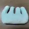 Finger pad for four fingers - green