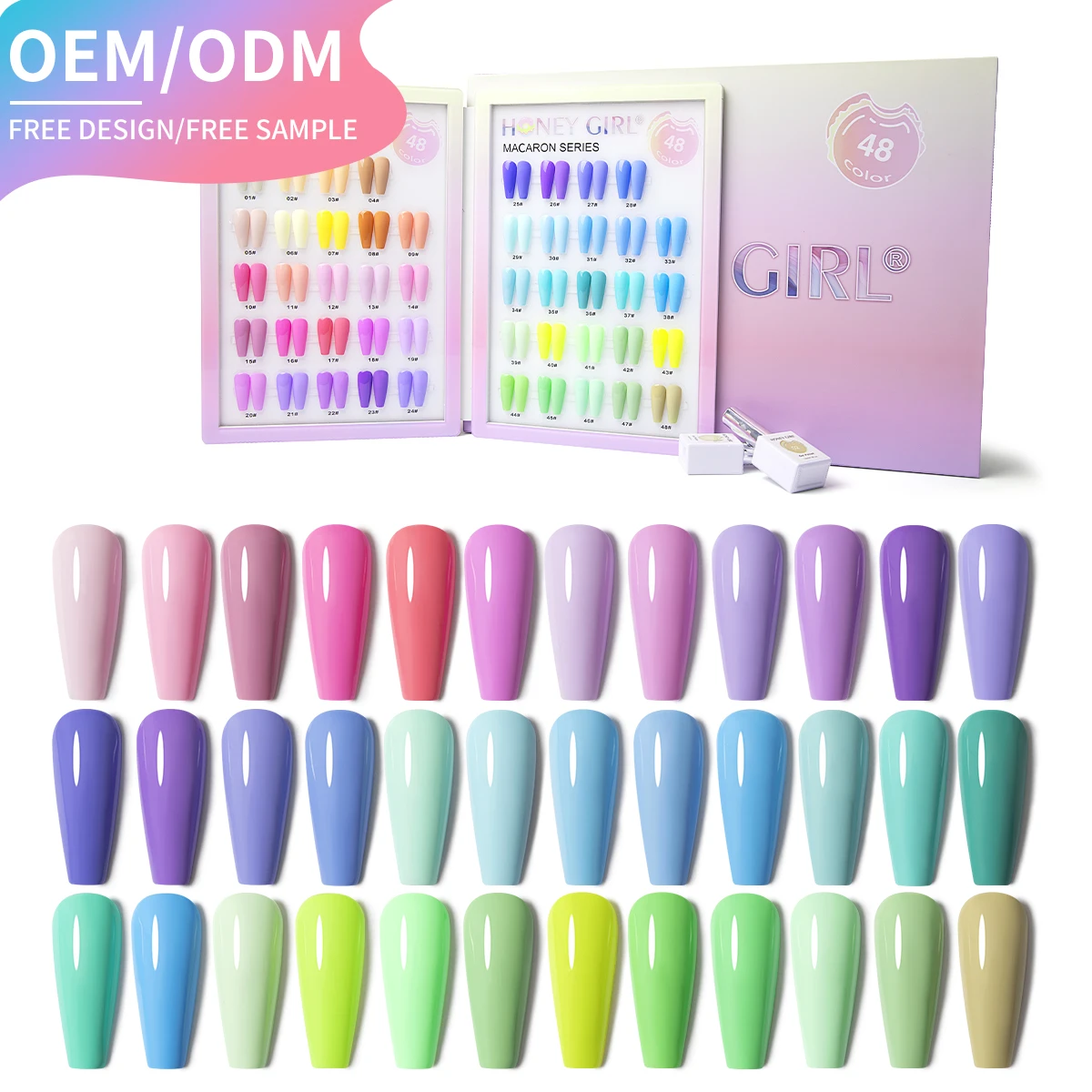 Wholesale Manicure Nail art painting supplies Private label 48colors uv gel soak off 15ml Gel Polish UV nail gel polish set