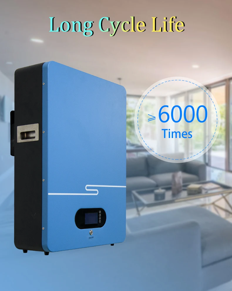 5Kwh 10Kwh LiFePO4 Powerwall Solar Battery 48V Lithium Ion Energy Storage System