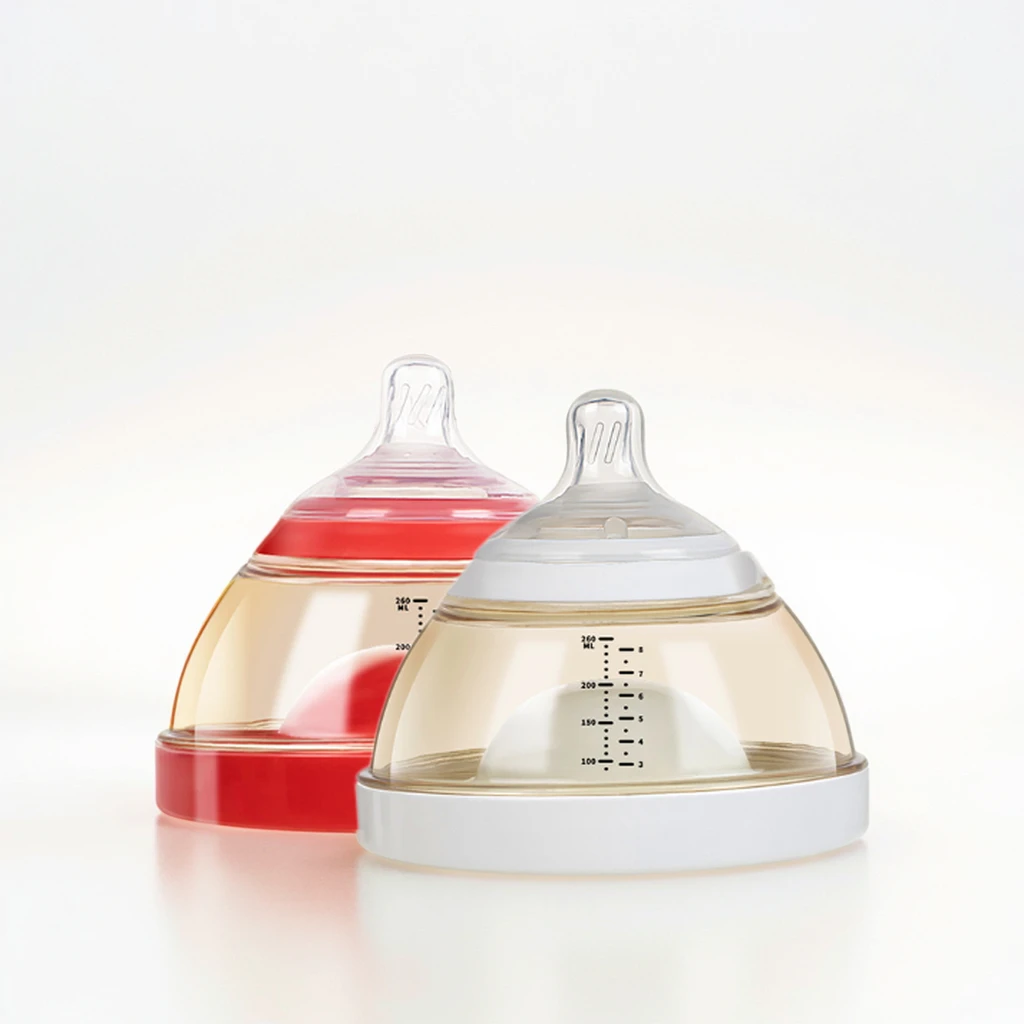 Hot Sell Simulated Breast Milk Design Feeding Biberon Wide Neck Breastfeeding Newborn Birth PPSU Baby Bottle