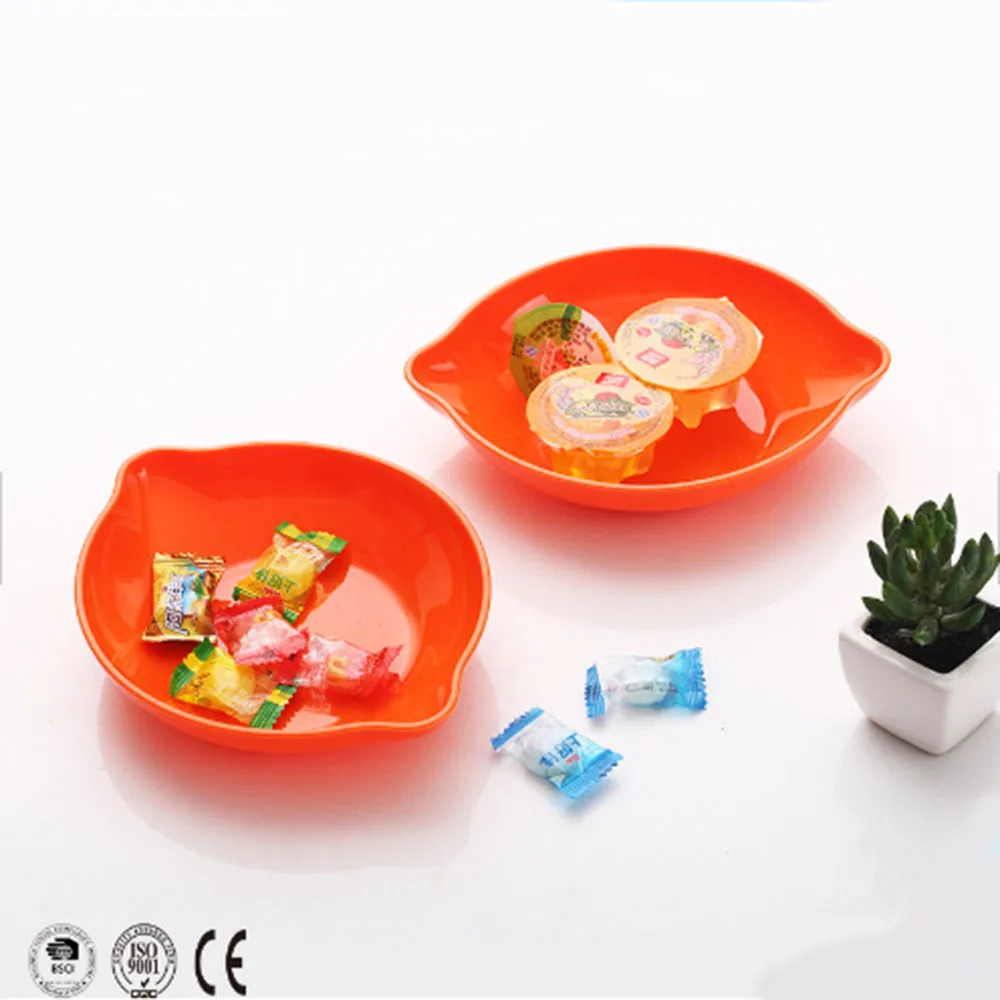 Cross Border Plastic Household New Fashionable Europe Style Durable Food Grade Party Use Oval Dessert Plate
