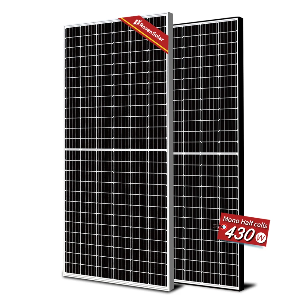 Rosen hot sell half cell pv  module half cell solar panel price