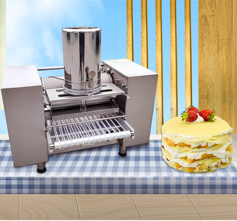 commercial automatic mini mille crepe cake