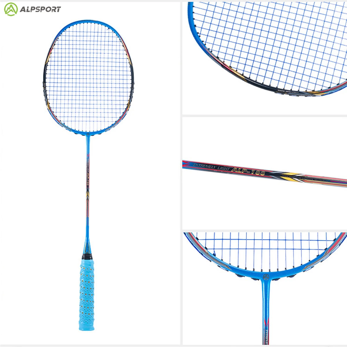 ALP AIR カーボンファイバー バドミントンラケット 10U G5 超軽量 52g 