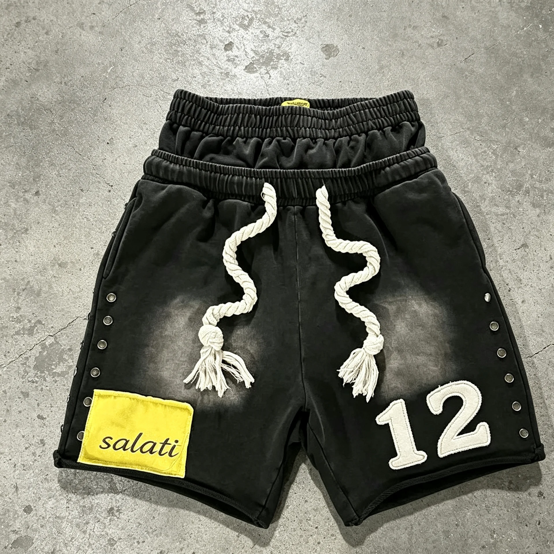 Custom Heavy 100% Nylon Canvas Drawstring High Waist Breathable Embroidered Letter Print Luxury Designer Brand Men Casual Shorts gallery 7