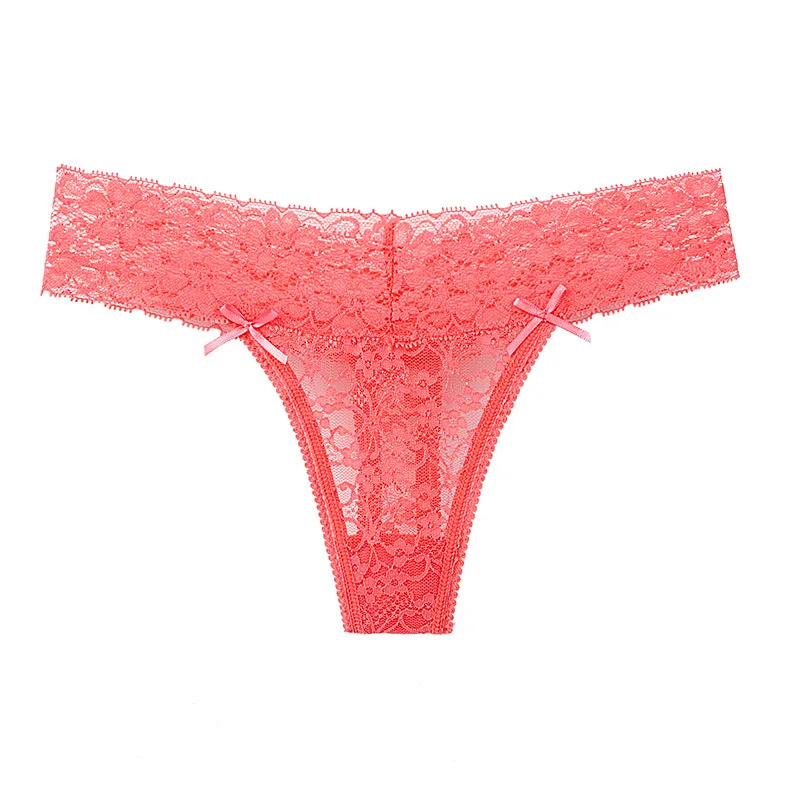 Low Waist Breathable and Mesh Design Sexy Lace Transparent Panty Lace Panties Sexy