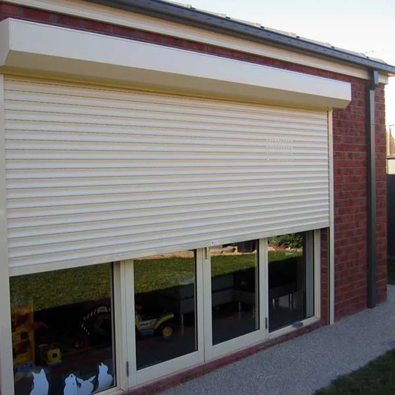 TOMA Aluminium Roller Shutter Window with Fashionable Design Aluminum Sliding Window Roller windows and Doors Aluminum Alloy