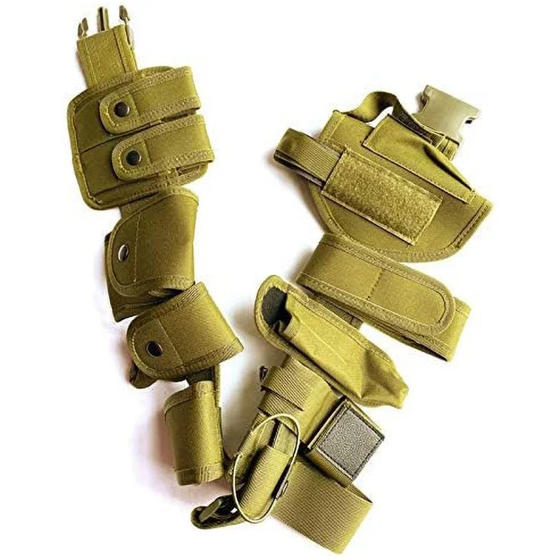 Security Tactical Duty Belt Modular Equipment Hunting Game Versatile Utility Adjustable Accessories Belt With Tool Pouches