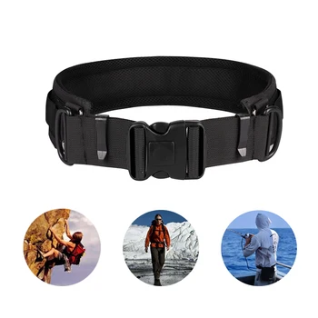 KALIOU Waist with Metal Ring Multi-functional Adjustable Outdoors Belt for Camera Travel detail image