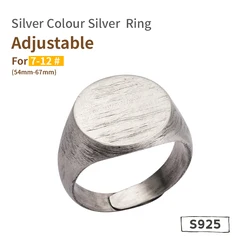 Anello Uomo Chevalier Ovale Con Ancora E Zircone Bianco In ARGENTO 925 Galvanica Rodio Brunito