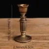 2C5aXH Candelabro Alto Boca Redonda Oro Negro