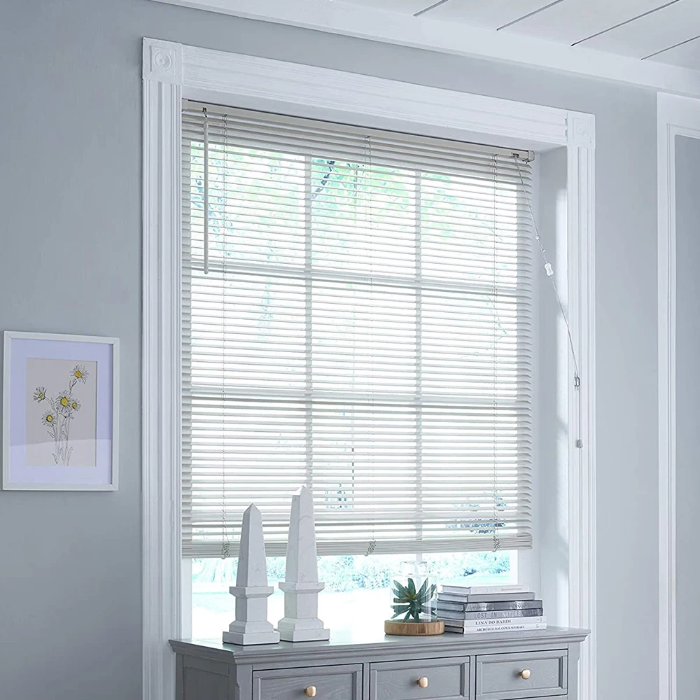 New Day Night Shade 25mm Wood Curtains Natural Real Basswood Venetian Blinds