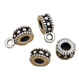 Customized Stainless Steel Circle Beads Hot Sale Circle Beads Spacer Jump Ring Custom Spacer Stopped Beads
