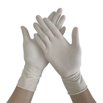 Wholesale High Quality Disposable Latex Examination Gloves Powdered Latex Powder Free Glovees Suppliers in China