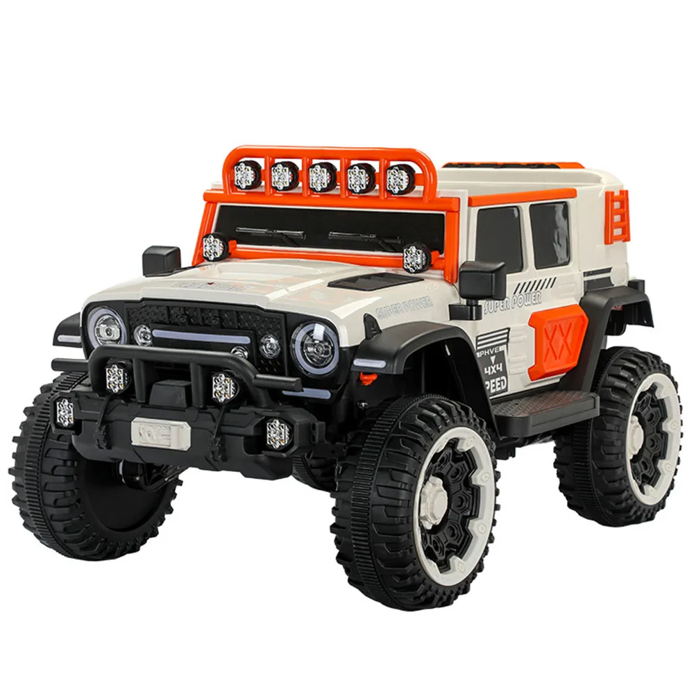 Children Parent-Child Electric 4WD Off-Road Vehicle Double Seater Baby Toy Car Remote Control Battery Powered Car