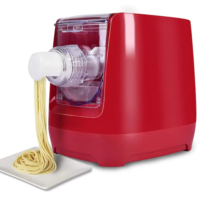 Electric Pasta Maker Machine, Automatic Pasta and Noodle Maker, Compact  Design Pasta Extruder Multi-Functional Spaghetti Macaroni Machine with12