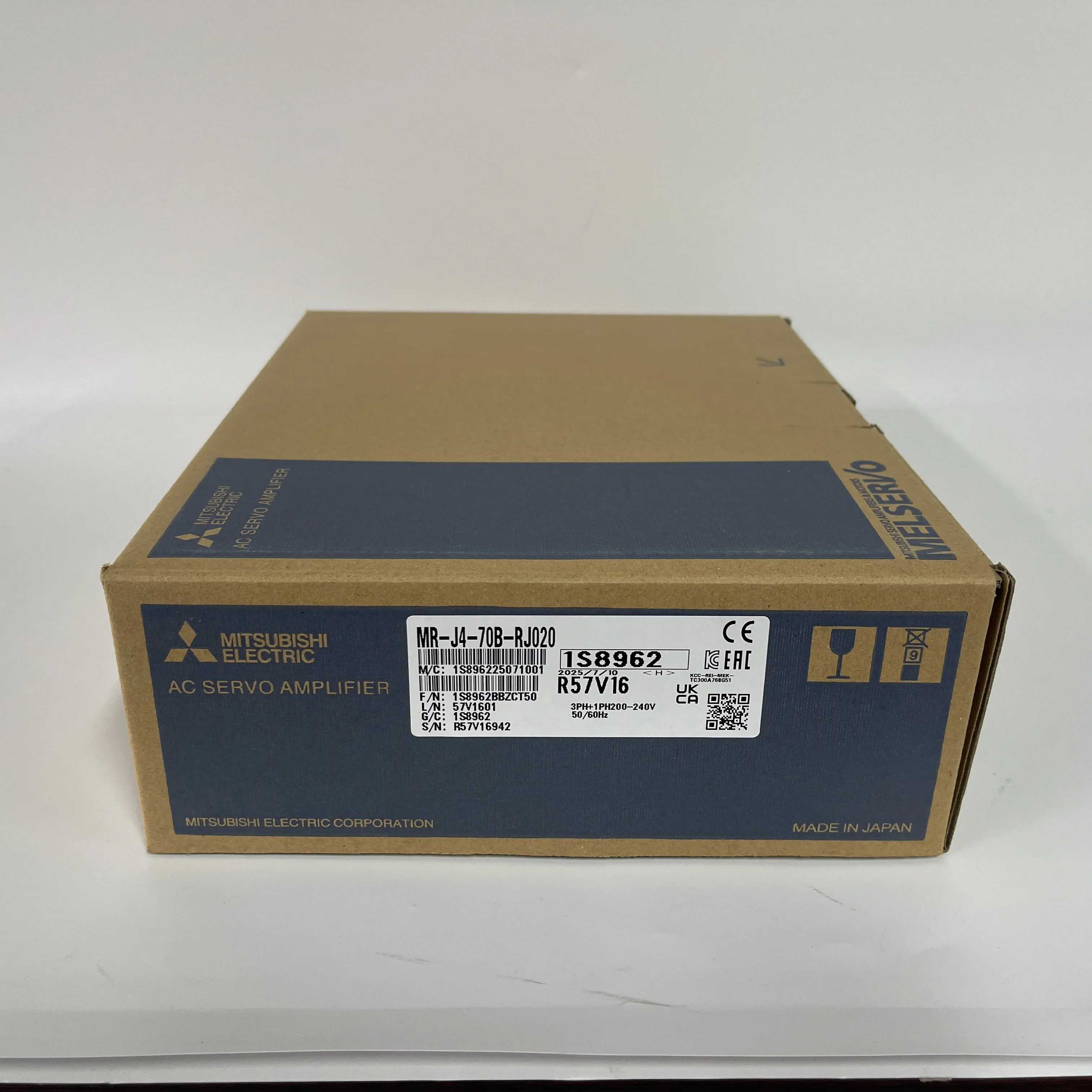 Mitsubishi AC Servo Amplifier MR-J4-70B-RJ020
