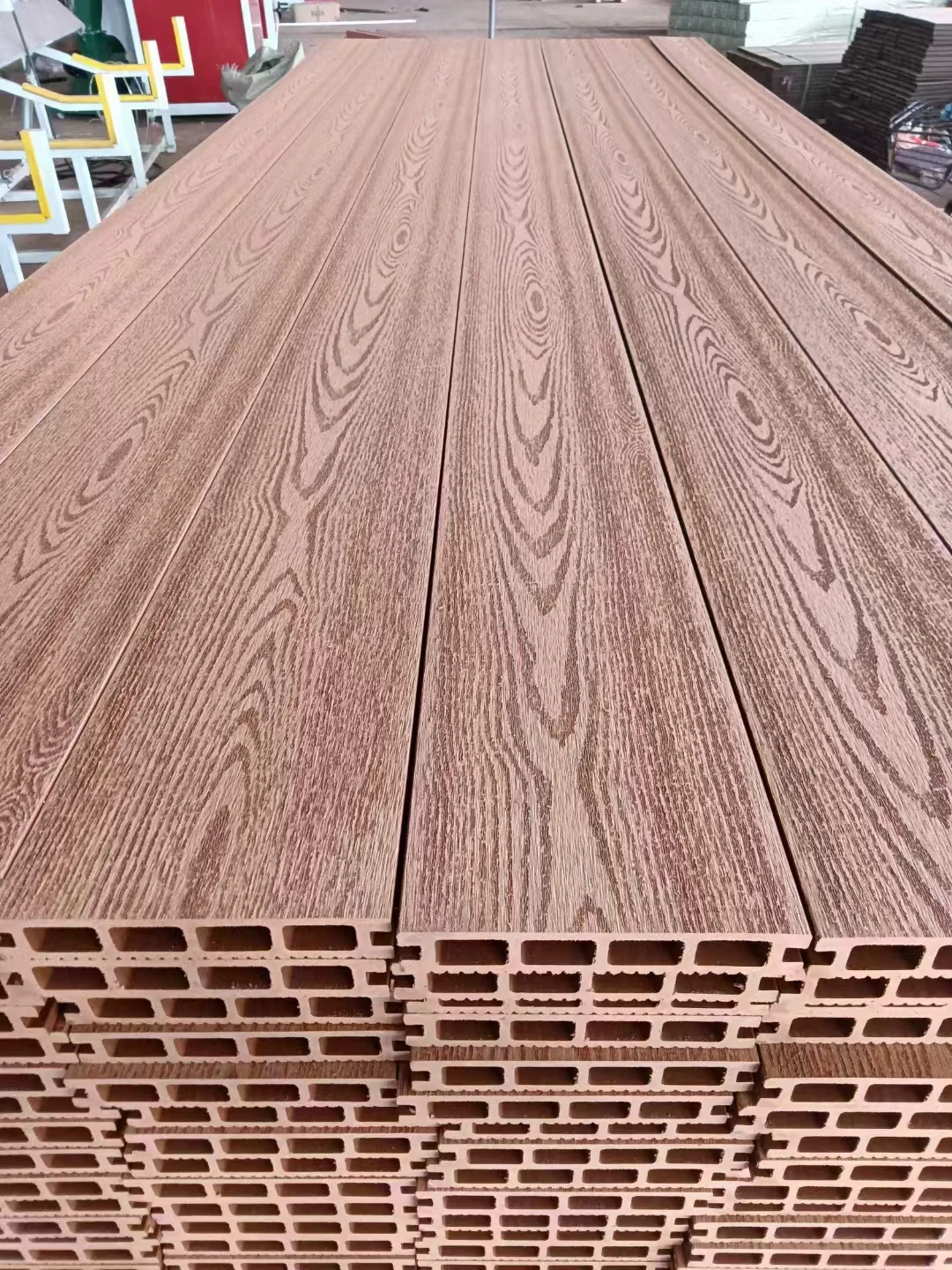 High Quality Durable Fence Deck WPC Composite Decking Outdoor Use