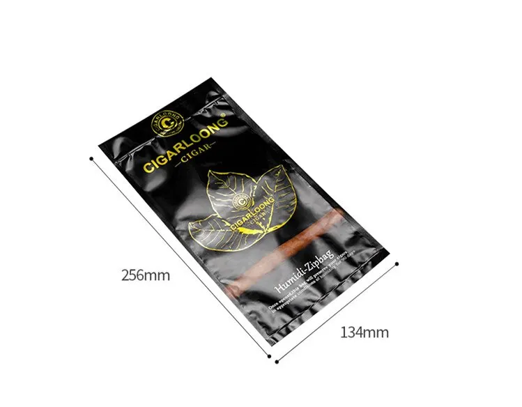 Source Factory Logo Humidity Tobacco Cigar Bags Ziplock Cigar Humidor