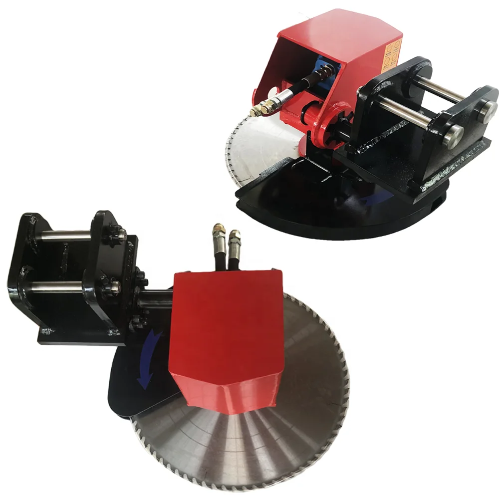 Kinger Tree Saw Attachment Mini Excavator Hydraulic Wood Cutting Saw Rock Cutting  Saw Machines