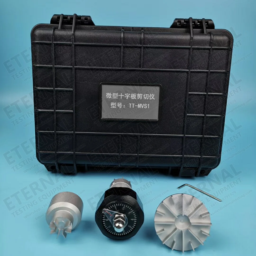 Handheld Operated Pocket Shear Vane Tester Soil Lab Pocket Shear Vane