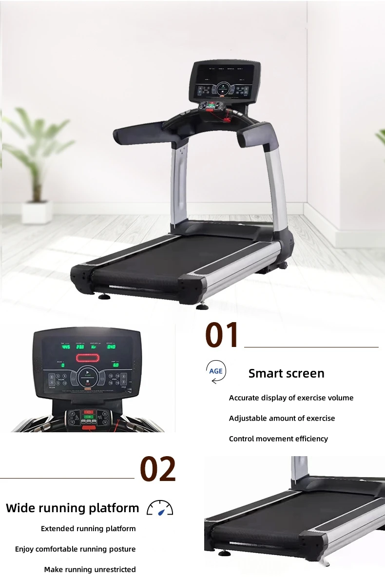 Factory Wholesale Automatic Incline Foldable Running Machine Home Use Sport Treadmill With Led Screen supplier