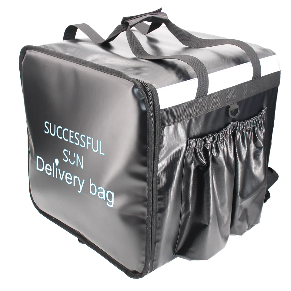 Promotion LED Insulated Food Delivery Backpack Dynamic LED Screen Display 3D Thermal Cooler Backpack