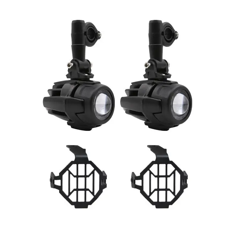 product ya bm2 led lens driving light round motorcycle headlight spot lamp for bmw motorcycle r1200gs adv f800 spotlight-2