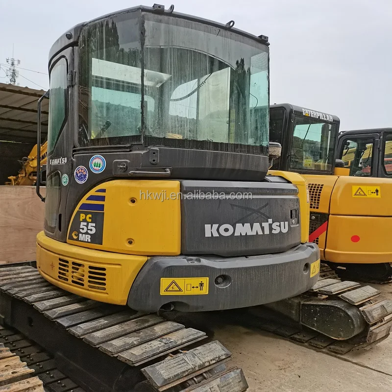 5.5 Ton Mini Used Komatsu PC55 Crawler Excavator for Sale