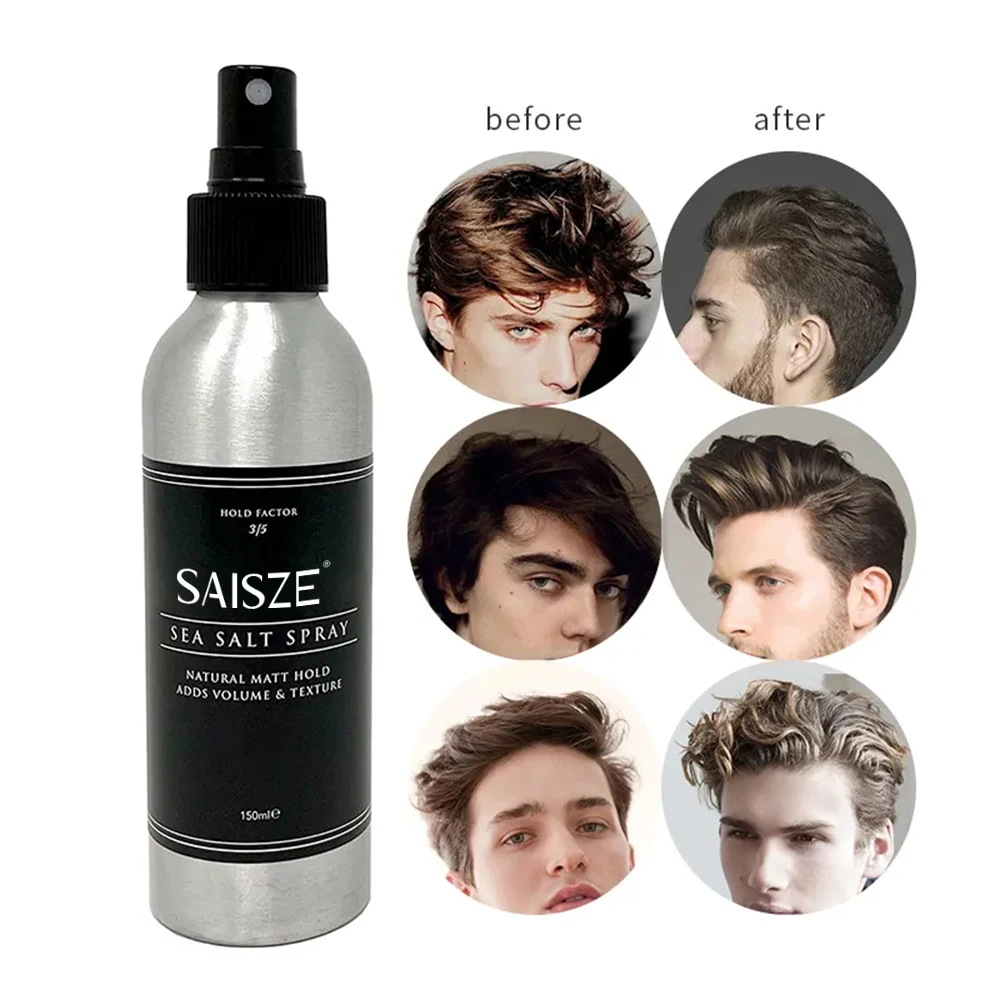 Спрей для волос для мужчин. Текстурированный спрей для волос. Как использовать спрей с морской солью для волос мужчинам.