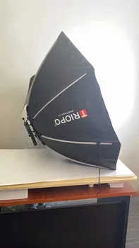 TRIOPO KX65 Umbrella Softbox Portable Outdoor Octagon for Flash Yongnuo YN200 Yn560 Iv Godox AD200 V1 Tt350 Flash Speedlite HOT detail image