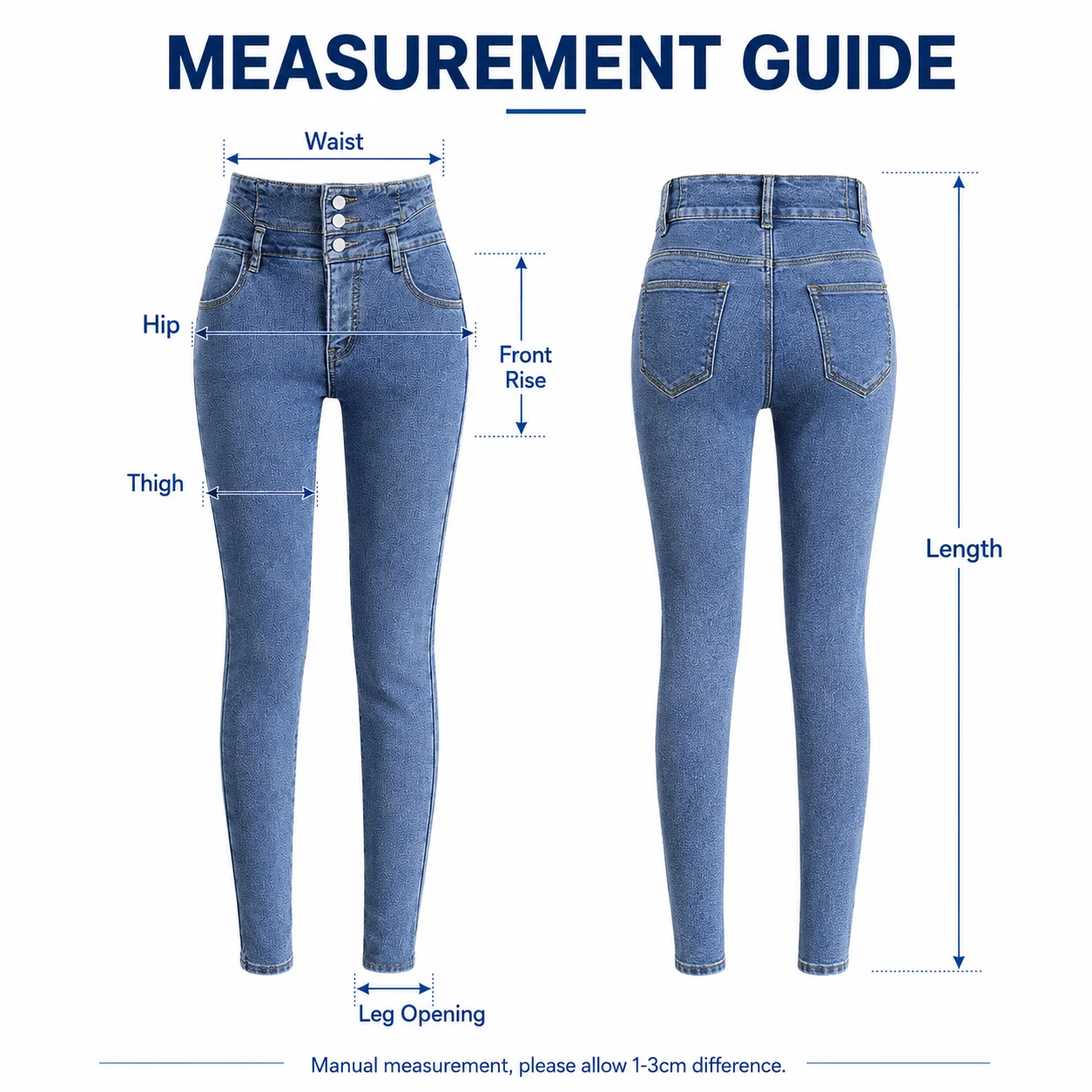 Size measurements