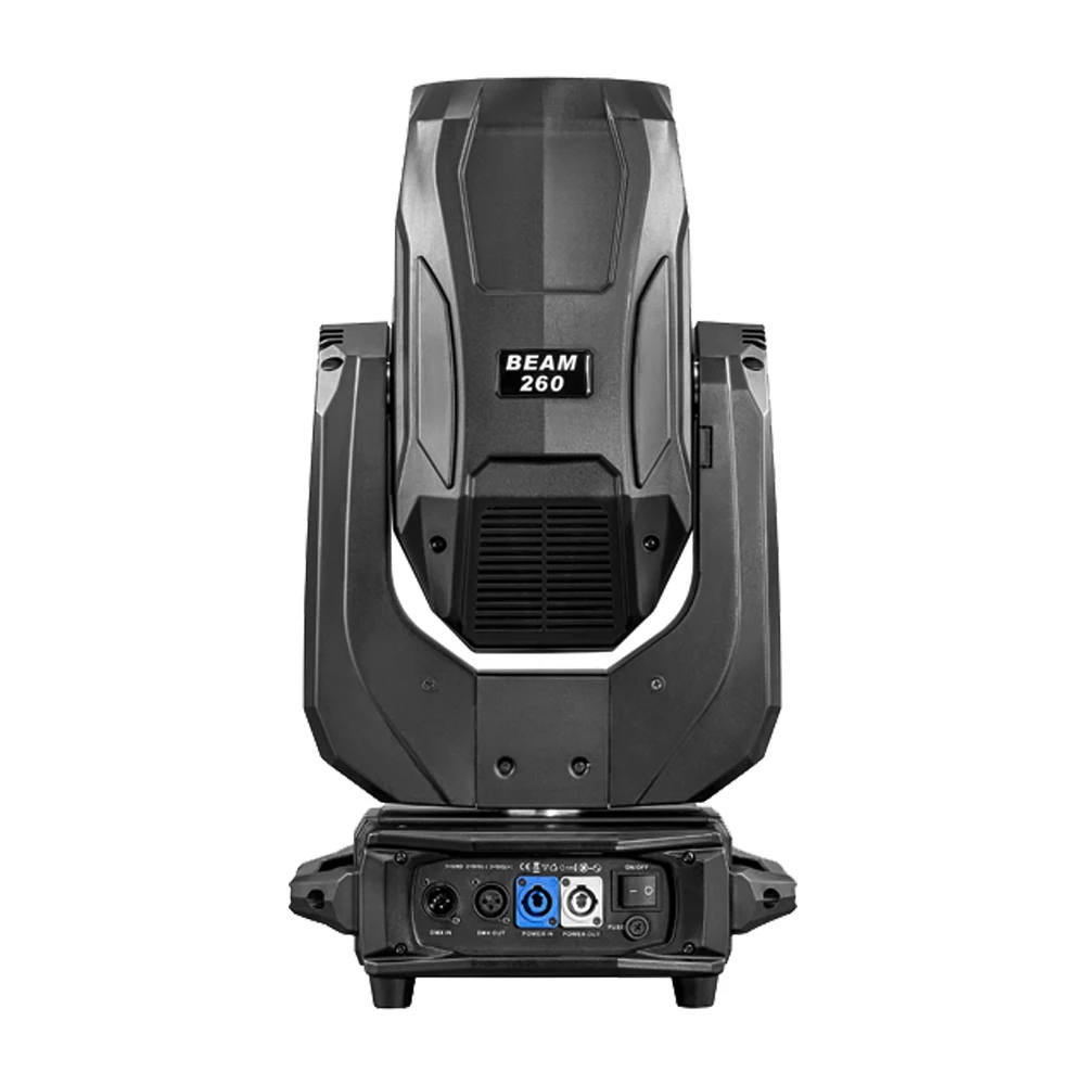 High Quality Moving Beam Light Sharpy Beam 9R 260W Stage Disco Coloful Moving Head Light With Two Prisms Rainbow Effect