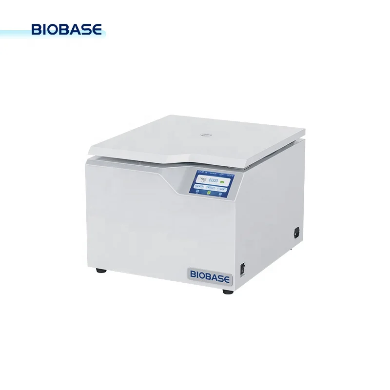 BIOBASE CHINA Low Speed Centrifuge 6000rpm 5-inch LCD Touch Screen Table Top Low Speed Centrifuge for Lab