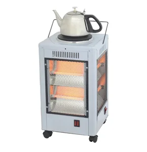 New Five-sided Portable Intelligent Heater-Household Multi-functional Oven Electric Heater UK Plug-2000W Overheat Protection