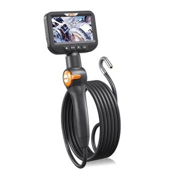 Hot Selling 6mmTwo Direction Rotating 2m Endoscope 4.3 Inch IPS LCD Monitor Car Inspection Machine Endoscope Camera