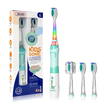 SEAGO wholesale SG977 Popular Battery Powered Children Child Kids Electrical Tooth Brush Sonic Electric Toothbrush