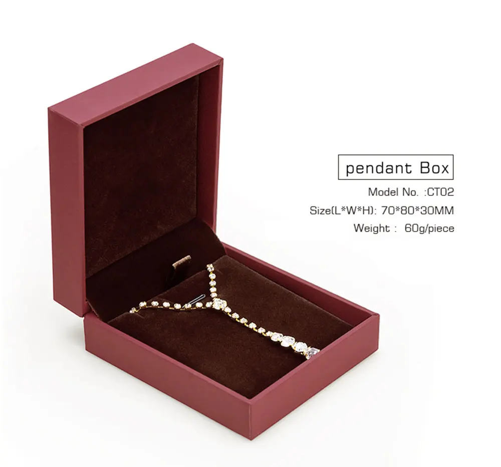 Wholesale Cheap Jewellery Box Custom Pendant Bangle Earring Ring